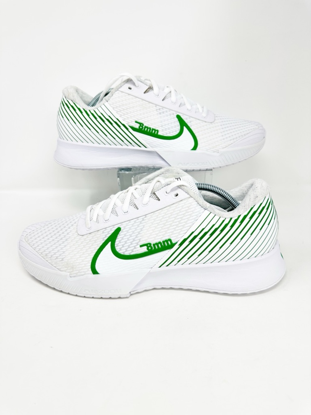 NikeCourt Air Zoom Vapor Pro 2 HC White Kelly Green Size 11.5 DR6191-102